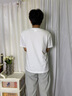 BINYUXD【3件】短袖t恤男夏季纯白色宽松纯棉男士半截袖潮打底衫衣服男装 白色+黑色+卡其 常规 L 【建议120-135斤】 实拍图