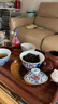 大益TAETEA茶叶普洱茶饼茶 4年自然陈化京风荷露熟茶357g/饼 2001批次 实拍图