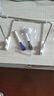得力40*30cm银色桌面手持小白板 可擦写单面桌面写字板 磁性儿童家用教学小黑板记事备忘提示板 实拍图