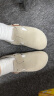Devo Life的沃软木鞋男女同款时尚穆勒鞋情侣休闲鞋 66008 黄棕色反绒皮 37 实拍图