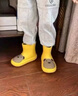 幸福玛丽（Cheerful Mario）宝宝雨靴儿童雨鞋防水婴儿幼儿男童女童水鞋男孩女孩女款内长15cm 实拍图