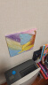 得力(deli)40张油画棒绘画纸20*20cm(40张/袋)儿童涂鸦彩绘室外设计美术彩铅水彩笔礼物HS420-D 实拍图