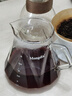 Mongdio手冲咖啡分享壶高硼硅透明耐热玻璃咖啡萃取滴漏壶600ml 实拍图