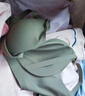婧麒（JOYNCLEON）哺乳内衣夏季薄款孕妇文胸产后喂奶专用聚拢防下垂 绿 L jwx10300 实拍图
