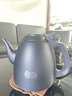 吉谷（K·KOU）茶台烧水壶 家用自动恒温电水壶食品级不锈钢无探头控温电热水壶 泡茶电茶壶 1L 【石墨黑】沸点恒温TA011B 实拍图