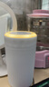 Hulker 【10W+销量加湿器】加湿器 卧室迷你家用办公室桌面车载低噪上加水小型usb空气加湿器 【白色插电款】双喷加湿/800ml大容量/不带电池 实拍图