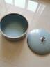 豹霖茶洗缸大号特大水盂功夫笔洗茶具盆配件大全陶瓷器精品家用品中式 直径21cm-茶洗大号带盖-汝窑柏彩 实拍图
