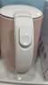 美的（Midea）电热水壶家用电水壶烧水壶 双层防烫 0涂层食品级304不锈钢 1500W快速沸腾 1.7L大容量 HJ1705 实拍图