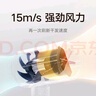 米家小米电吹风 吹风机 负离子护发可折叠 大风力速干 H101 粉色 CMJ04LXP 国家补贴 实拍图