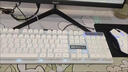 栢启歆机械手感游戏键盘 炫光背光电竞USB有线悬浮按键键盘薄膜高颜值男女生办公台式电脑笔记本通用外设 919冰蓝光有线键盘白色【104键】 实拍图
