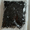 【一包用一年】耐用高弹力一次性头绳皮筋发绳发圈橡皮筋黑色 黑色加厚大圈 500根 实拍图