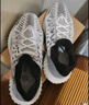 阿迪达斯YEEZY350条纹斑马椰子夏日透气男女休闲鞋IG9608 44.5 实拍图
