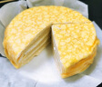 鲜京采【榴莲＞38%】猫山王榴莲千层蛋糕420g 6寸 零食糕点情人节礼物 实拍图