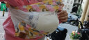 爱源美（aiyuanmei）新生儿背巾简易轻便单肩宝宝背带婴儿夏季透气网外出横前抱娃神器 樱花粉树叶 透气款 实拍图