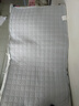 雅鹿抗菌乳胶床垫子0.9x1.9米宿舍记忆棉学生单人折叠褥子榻榻米垫被 方格灰【乳胶记忆棉 厚约6cm】 90*190cm 实拍图
