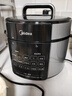 美的（Midea）0涂层电压力锅家用5L双胆健康无水焗米饭锅加深不锈钢胆电锅少盐提鲜煲汤炖肉煮饭高压锅E5915G 实拍图