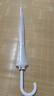 天玮伞业（Tianwei umbrella）16骨透明伞纤维骨抗风自动纯色POE伞简约纯色便捷长柄伞可定制 实拍图