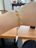 金至尊（3D-GOLD)黄金手链女圆珠999足金送女友老婆妈妈生日礼物计价 金重6.48克（配珠宝礼盒） 实拍图
