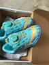 回力瑞儿童足球鞋男童夏季软底运动鞋男孩青少年小学生碎钉草坪训练球鞋 月色碎钉款 28 码 实拍图