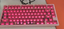 臻火电竞 雾透键帽 正刻侧刻雾面透光透明 适用wooting小蜜蜂美加狮磁轴机械键帽 60/65/68/75/108配列 粉透键帽 (侧刻)-94键 实拍图