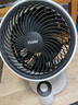 海尔（Haier） 空气循环扇电风扇台扇小风扇涡轮扇家用节能对流风扇台式壁挂音轻定时摇头办公学生宿舍桌面风扇 豪华加大旋钮款XHJ1810 实拍图