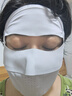 蕉下（beneunder）脸基尼女全脸防晒医美面罩防紫外线口罩高颜值骑行面罩护脸蓝烟灰 实拍图
