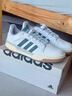 adidas ENTRAP休闲低帮运动板鞋男女少年感复古篮球鞋阿迪达斯 白色/蓝色     42 实拍图