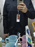 罗蒙（ROMON）纯色商务职业正装男士衬衫工装男装长袖衬衣男CS108黑色5XL 实拍图