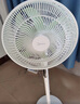 美的（Midea）【幸运草安睡风扇1S】一级能效直流变频声控电风扇家用遥控卧室静音落地扇台式桌面抗菌大风力电扇 实拍图