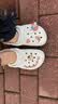 卡骆驰（CROCS）男女鞋经典洞洞鞋户外休闲时尚潮流沙滩鞋凉拖鞋 10001-100 36-37 实拍图