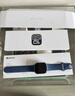 Apple/苹果 Watch Series 10 智能手表GPS+蜂窝款42毫米银色铝金属表壳丹宁色运动型表带S/M MWXJ3CH/B 实拍图