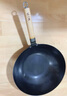 张小泉精铁旋压无涂层全灶具通用炒锅铁锅炒菜锅32cm C30650100 实拍图