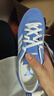 adidas「冰淇淋T头鞋」VS JOG 2.0复古薄底运动鞋阿迪达斯轻运动   融合蓝/亮白/树脂黄（推荐女生买小半码）   41 实拍图