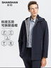 SHANSHAN杉杉【可拆帽+五防】夹克男春秋男士休闲防风外套中青年户外衣服 实拍图