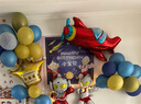 多美忆生日场景布置气球装饰男孩女孩宝宝生日装扮豪华奥特曼背景布套餐 实拍图