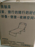 甄严选折叠床单人午休床折叠躺椅家用办公室午睡床简易行军床医院陪护床 圆管沉稳黑178*56【店长推荐】 实拍图
