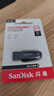 闪迪（SanDisk）64GB USB3.2 U盘 CZ550黑色 读速100MB/s 安全加密 数据恢复 学习办公电脑车载 高速大容量优盘 实拍图