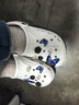 卡骆驰crocs洞洞鞋贝雅男鞋女鞋轻便耐磨一脚蹬拖鞋休闲鞋|10126 白-100 36 /37(220mm) 实拍图