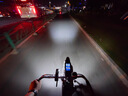 洛克兄弟自行车灯夜骑强光手电筒TYPE-C充电前灯防雨骑行装备 RHL1500常规 实拍图