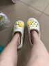 洁丽雅孕妇防滑洞洞鞋女夏季外穿厚底凉鞋户外海边沙滩防臭包头凉拖鞋男 卡其奶酪【10个】 38-39 (标准码) 实拍图