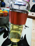 宝威玛（BVGMAV）玻璃杯女茶水分离双层防烫玻璃水杯子高颜值泡茶杯礼品定制200ml 实拍图
