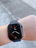 Apple/苹果 Watch Series 10 智能手表GPS款42毫米亮黑色铝金属表壳黑色运动型表带M/L MX1P3CH/B 实拍图