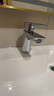 汉斯格雅（Hansgrohe）单把手单孔冷热水龙头 浴室台盆面盆龙头71111007 实拍图