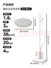 美的（Midea）【超大蒸汽】立式挂烫机家用熨烫机/便携蒸汽手持电熨斗/小型服装店商用熨衣服神器国家补贴18D1 实拍图
