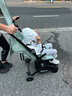 乐卡（Lecoco）T2旅行轻便折叠手推车口袋推车简易超轻可登机遛娃神器 T2MAX-平躺-烟灰绿 实拍图