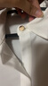 真维斯（JEANSWEST）衬衫女秋季时尚气质高级感宽松七分袖职业穿搭白衬衣女白色S 实拍图