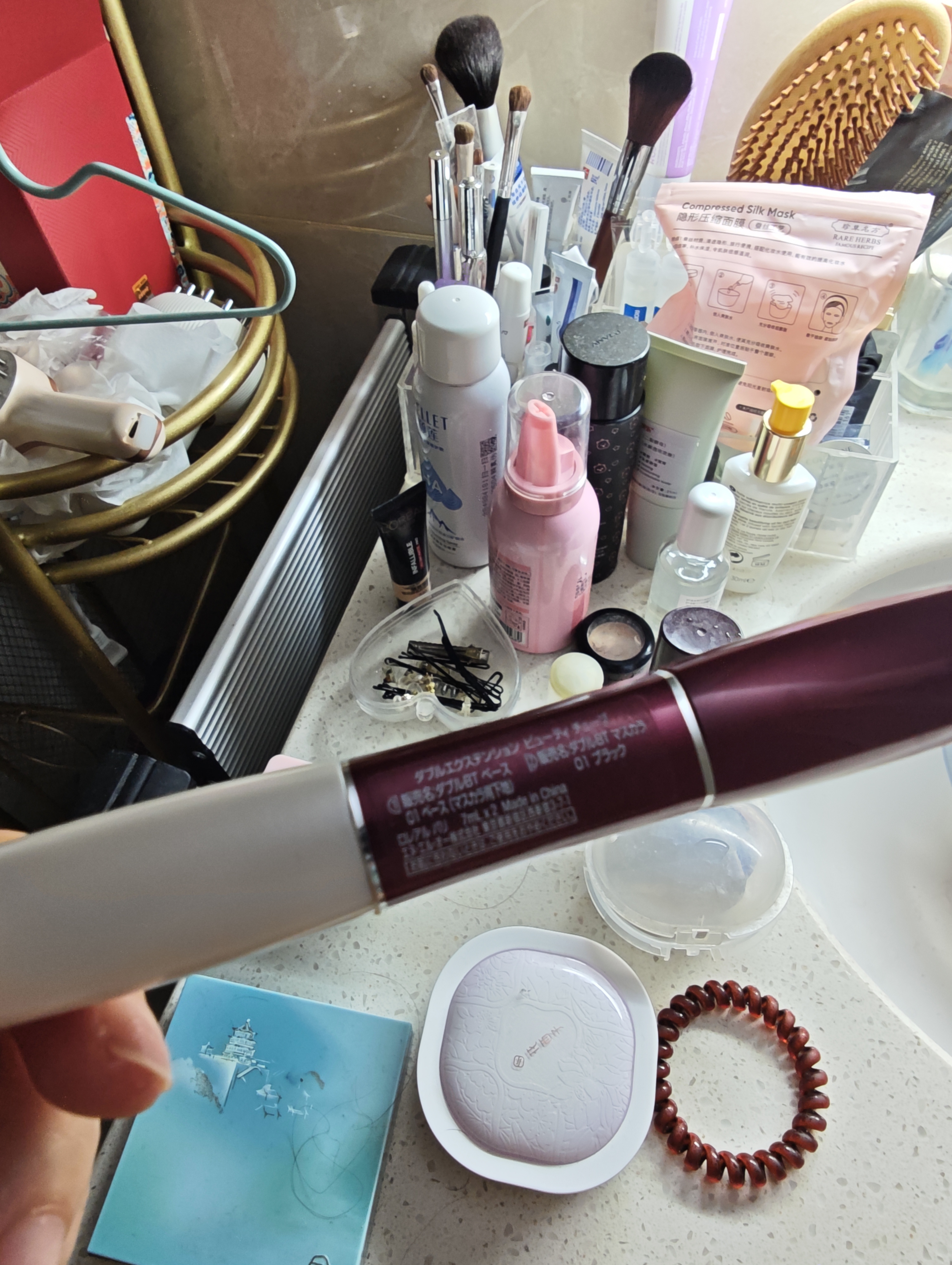 欧莱雅睫毛膏惊艳特长双头美睫膜纤长卷翘防水不易晕染自然根根分明定型 惊艳特长美睫膜睫毛膏一支 实拍图