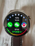 华为（HUAWEI）【咨询享优惠】WATCH 4 Pro智能手表运动eSIM独立通话体温血氧呼吸监测仪 48mm木星棕-深棕色真皮表带｜贴膜+表带+礼包 实拍图
