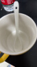 瓷魂陶瓷马克杯子咖啡杯 可爱小猫幻想鱼带盖勺水杯380ML 一群鱼 实拍图