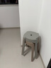 九千谷椅子出租房不占空间轻奢高级塑料凳子简易客厅家用小型餐桌凳4215 实拍图